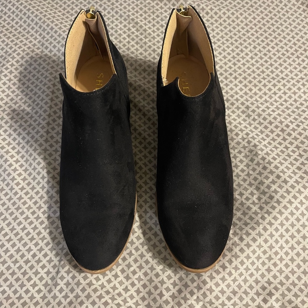 Black booties